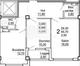 Квартира, КОЖУШНА