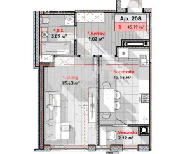 Apartament, Telecentru, ȘOS. HÎNCEȘTI