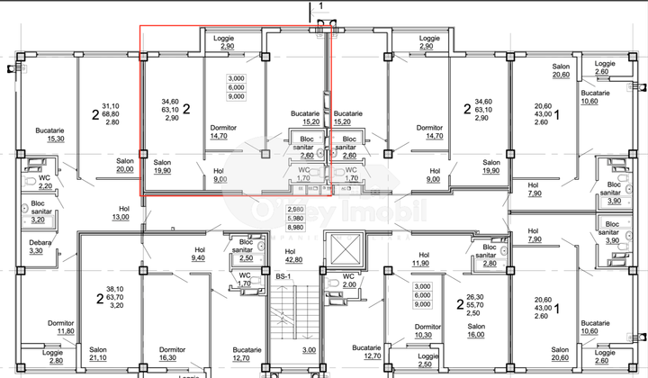 Apartament, COJUȘNA