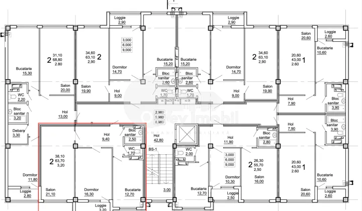 Apartament, COJUȘNA