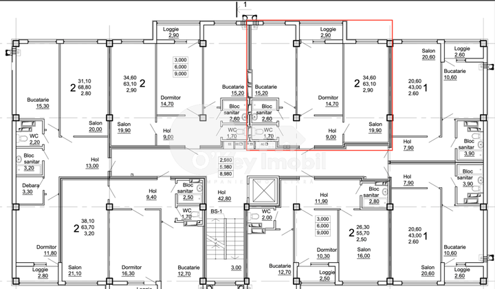 Apartament, COJUȘNA