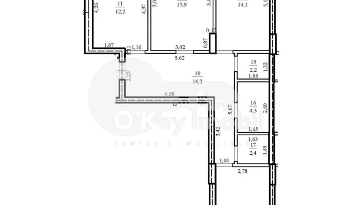 Apartament, Buiucani, ION BUZDUGAN