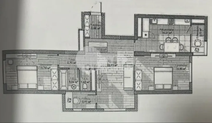 Apartament, Râșcani, TUDOR VLADIMIRESCU