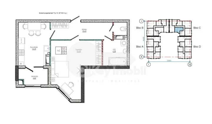 Apartament, STRĂȘENI