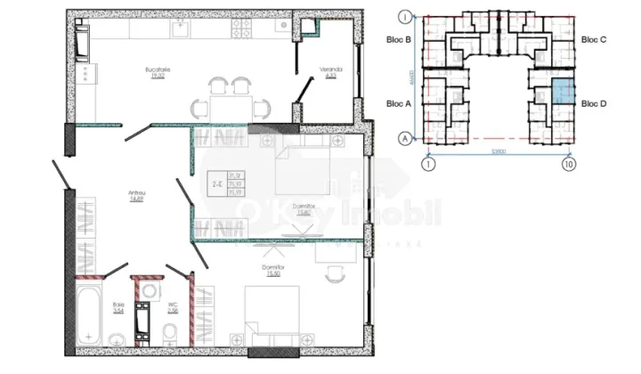 Apartament, STRĂȘENI