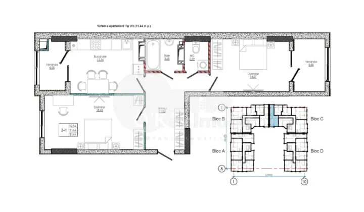 Apartament, STRĂȘENI