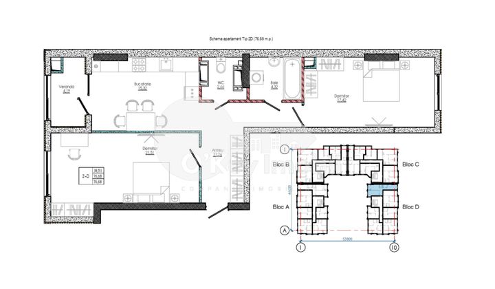 Apartament, STRĂȘENI