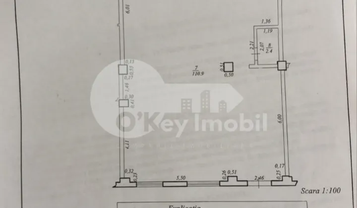 Spațiu comercial, Botanica, CUZA VODĂ