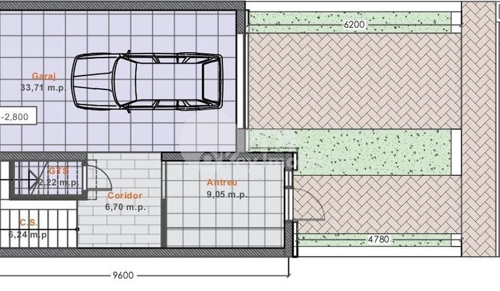 Townhouse,Buiucani, GHIOCEILOR