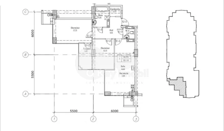 Квартира, Ботаника, ГРЭДИНА БОТАНИКЭ