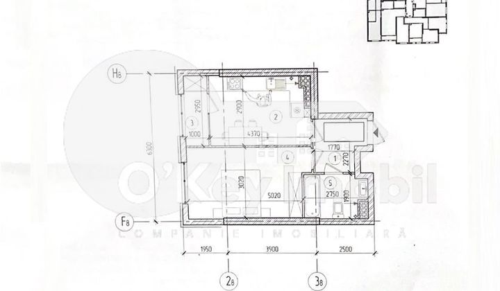 Apartament, Botanica, DIMINEȚII